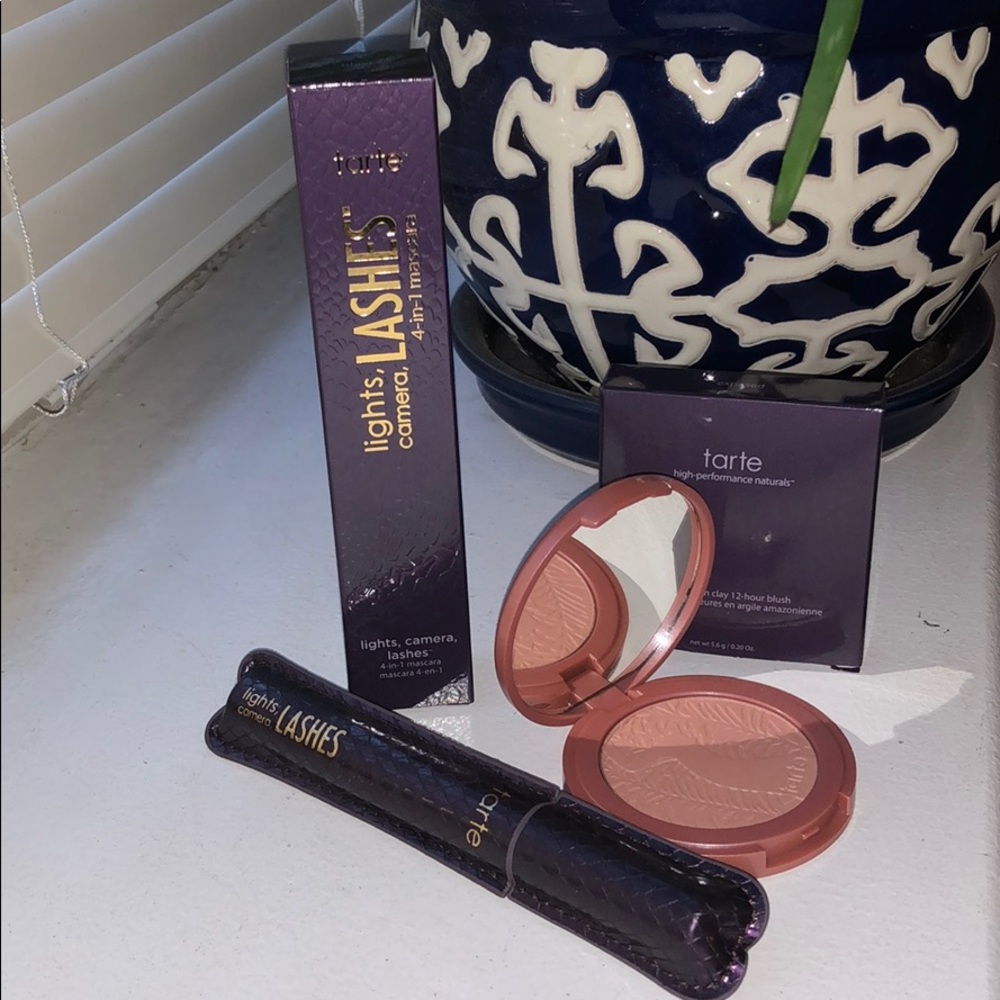 Tarte mascara & Tarte blush